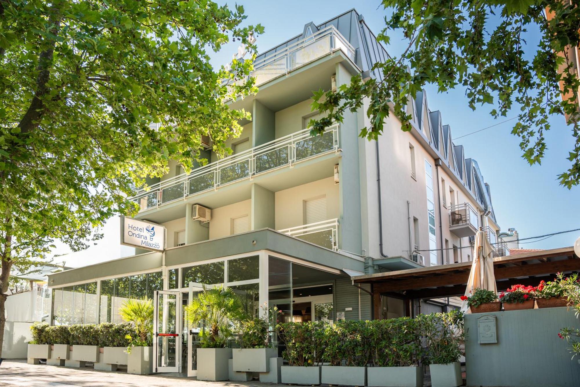 Hotel Ondina E Milazzo Cervia Dış mekan fotoğraf